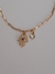 Pulseira Mão de Fátima e Ponto de Luz - comprar online