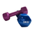 Mancuerna Recubierta De Goma 2 y 3 kg - G3 Fitness Pro