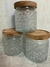 Frasco vidrio labrado - comprar online
