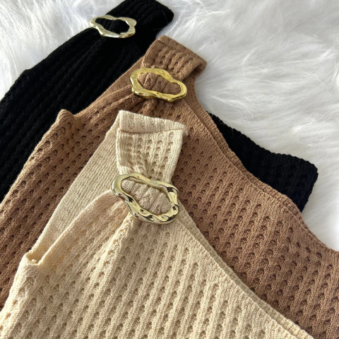 Blusa Tricot Assimétrica Luna