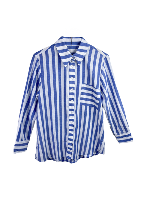 Camisa Listrada Over