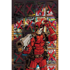 Placa Decorativa MDF Deadpool 030