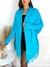 Poncho aberto de tricô/tricot Blair - comprar online