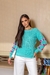 Blusa de tricô/tricot Joice na internet