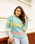 Blusa de tricô/tricot Júlia na internet