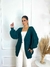 Cardigan de tricô/tricot Samanta - Cheias de Charme Tricot: Blusas de tricot feminino, Cardigans e mais!