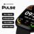 Relógio Inteligente Smartwatch PULSE WEARZONE Esportivo A PROVA D'ÁGUA ALEXA integrada até 7 Dias de Bateria