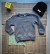 Buzo lanilla liso gris