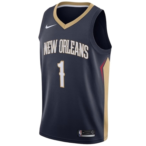 Camiseta Regata NBA New Orleans Pelicans - Icon Edition - Masculina Nike - Azul
