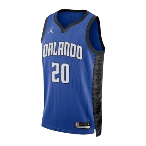 Camiseta Regata NBA Orlando Magic - Statement Edition - Masculina Jordan - Azul
