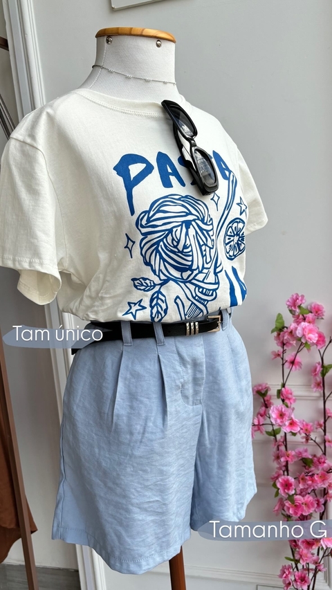 SHORT COM CINTO MARANT