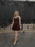 VESTIDO SARJA CAFÉ - comprar online