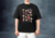 Remera Negra Estampada Chopper