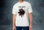 Remera Blanca estampada Dragones House of the dragons. - comprar online