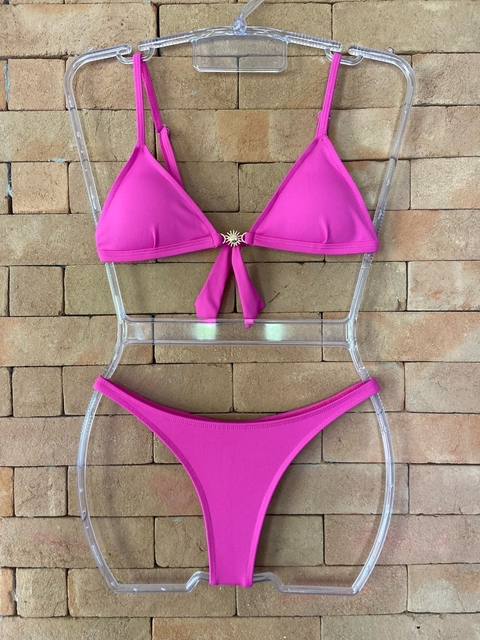 Calcinha Canoa com Empina Bumbum pink - comprar online
