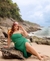 Vestido Midi Plus Size Fenda Acinturado Tomara Que Caia G3 - Modriki Store