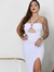 Imagem do Vestido Feminino Midi Casual Kardashian Tubinho com Fenda