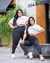 Calça Legging Flanelada com Bolsos