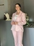 BLAZER ALFAIATARIA ROSA AMARRAÇÃO NA CINTURA - comprar online