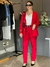 CALÇA ALFAIATARIA ANGEL VERMELHO - Flavia Ferrer