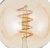 Bombillo Led G95 espiral vintage 4w - comprar online