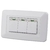 Interruptor Triple Linea Blanca - comprar online