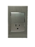 Interruptor mas toma Linea Stainless - comprar online