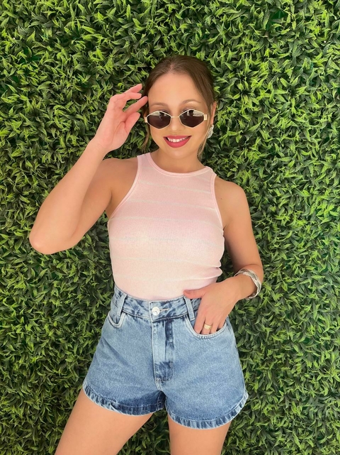 Shorts Jeans Marmorizado