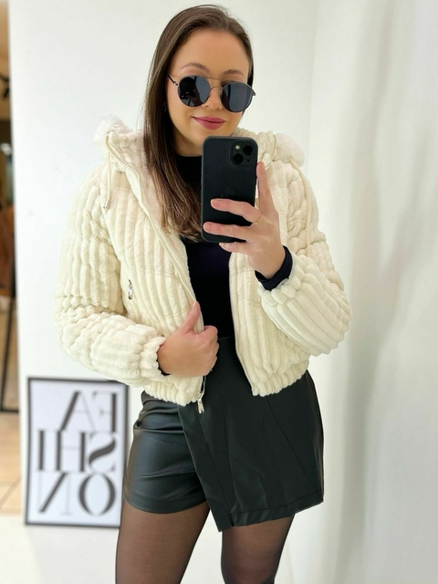 Jaqueta Puffer Veludo - comprar online