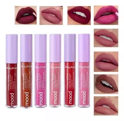 BATOM LIQUIDO MOOD RUBY ROSE -