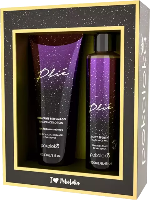Kit Plié body splahs 250 ml+hidratante corporal 240 ml pokoloka
