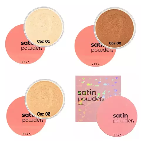 SATIN POWDER - Pó translúcido Vizzela