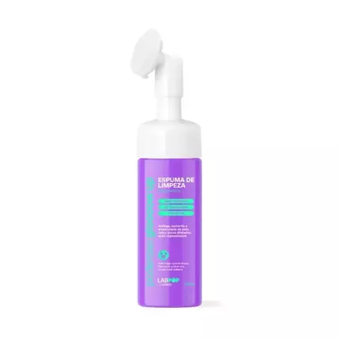 ESPUMA DE LIMPEZA FACIAL PODEROSO GLOW UP 130ML LABOTRAT-LABPOP