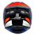 CAPACETE ASX DRAKEN STRIKER FOSCO PRETO/GRAFITE/VERMELHO - Rota Moto Pecas