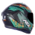 CAPACETE ASX DRAKEN THUNDER FOSCO PRETO/VERDE/LARANJA na internet