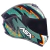 CAPACETE ASX DRAKEN THUNDER FOSCO PRETO/VERDE/LARANJA - comprar online
