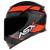 Imagem do CAPACETE ASX EAGLE FAST BRILHO PRETO/VERMELHO/GRAFITE