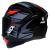 CAPACETE ASX CITY START BRILHO PRETO/VERMELHO/CINZA - loja online