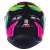 CAPACETE ASX DRAKEN THUNDER BRILHO PRETO/ROSA/TIFFANY - Rota Moto Pecas
