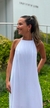 Vestido Frente Única Off White - comprar online