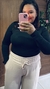 Body Manga Longa Gola Alta