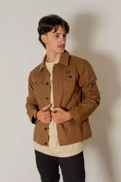 Campera de gabardina