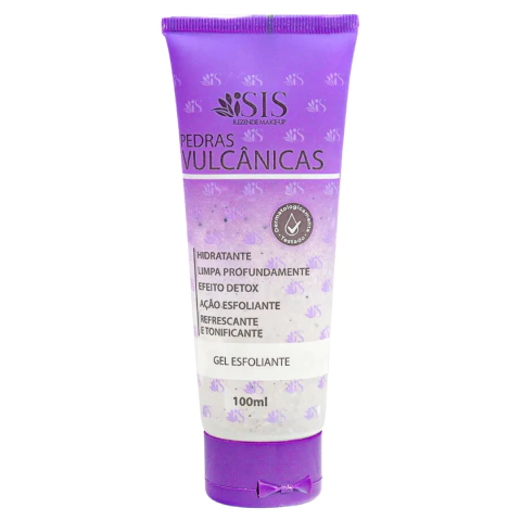 GEL ESFOLIANTE PEDRAS VULCÂNICAS - ISIS REZENDE MAKEUP