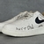 Tenis Nike Air Force 1 - Just do it Beige