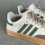 Adidas Sambae - Cloud White/Green - 012 Store Surf Wear