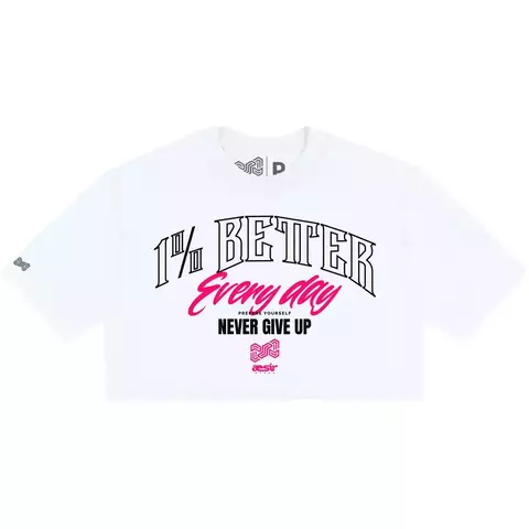 Cropped Estampado Better de frente