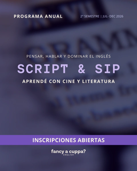 Script & Sip [Programa anual] - comprar online