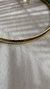 Choker texturizada com fecho jóia no banho Ouro na internet