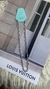 Choker em elos Graduados 38cm no banho Ródio Branco - comprar online