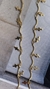 Choker de crucifixos no banho Ouro na internet